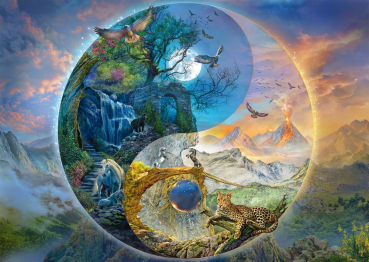 Schmidt-Spiele 58596 Puzzle Silvia Christoph: Bergwelt