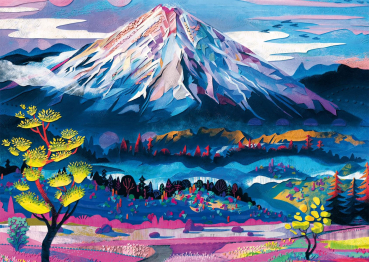 Schmidt-Spiele 58644 Puzzle Redina Tili: Die Ruhe des Berges