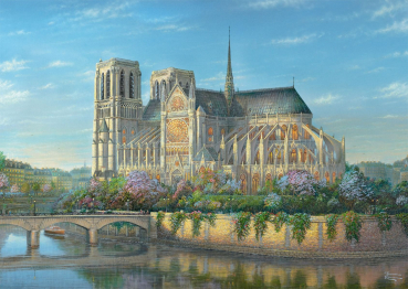Schmidt-Spiele 58796 Thomas Kinkade Studios: Notre Dame