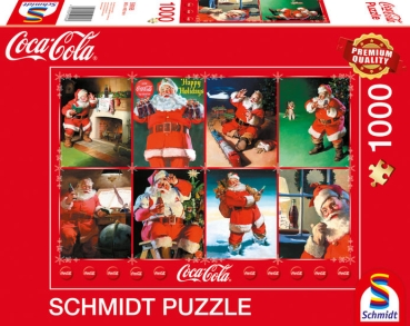 Schmidt-Spiele 59956 - Puzzle Coca Cola - Santa Claus