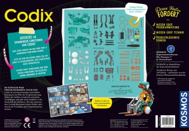Preview: KOSMOS 620646 Codix - Dein mechanischer Coding-Roboter