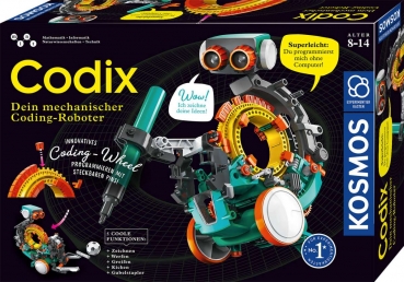 KOSMOS 620646 Codix - Dein mechanischer Coding-Roboter