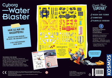 Preview: KOSMOS 621254 Experimentierkasten - Cyborg Water-Blaster