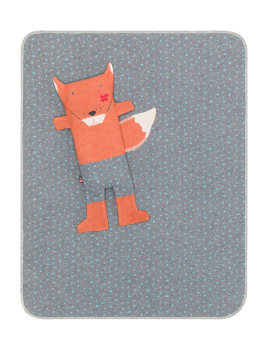 Preview: Fussenegger 6733 JUWEL SET Decke in der Puppe - Fuchs