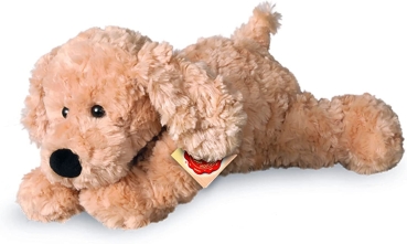 Teddy Hermann 91928 - Schlenkerhund beige, 28 cm