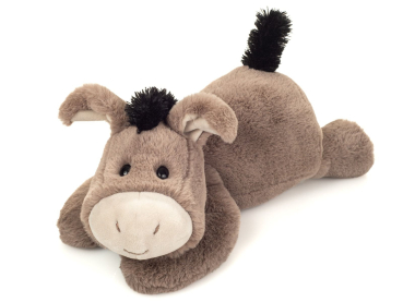 Teddy Hermann 93975 - Esel Eddy liegend 38 cm