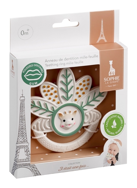Vulli 010501 Sophie la girafe® Beißring - Blätter