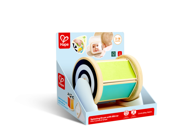 HAPE 0139 Dreh-Trommel mit Spiegel