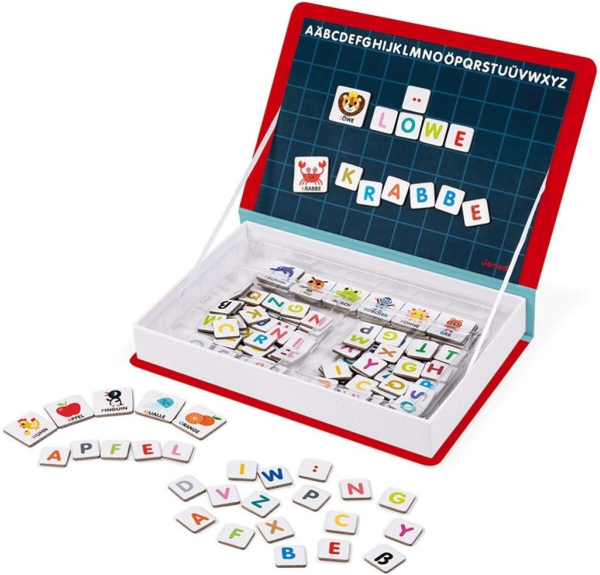 Janod 02713 Magnetbuch - Alphabet