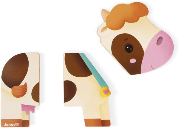 Janod 08058 Magnetische Figuren - Bauernhof
