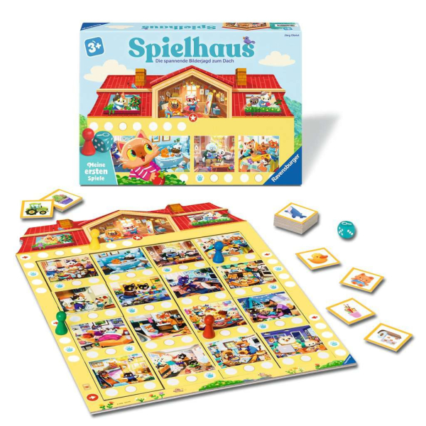 Ravensburger 10017 Kinderspiel - Spielhaus