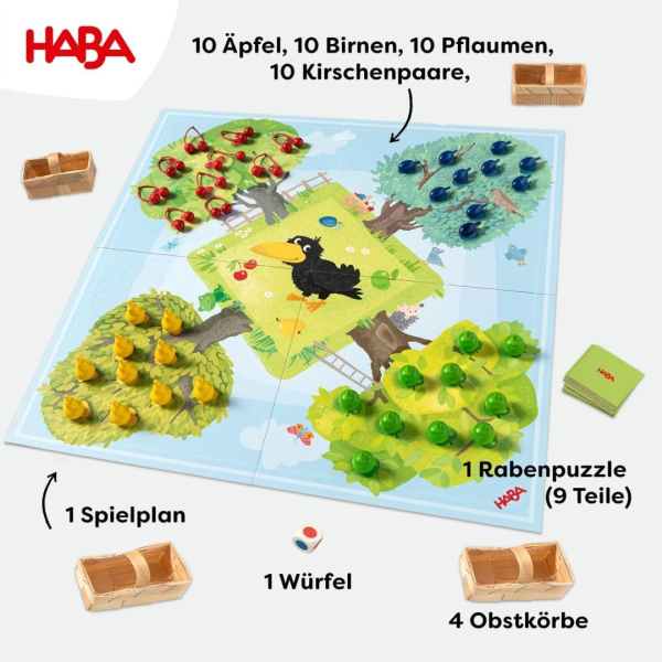 HABA 1004170001 Kinderspiel - Obstgarten