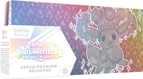 Pokemon Bundle Super-Premium-Kollektion Karmesin & Purpur - Prismatische Entwicklungen