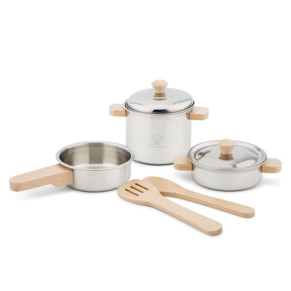 New Classic Toys 10640 Topf-Set aus Metall