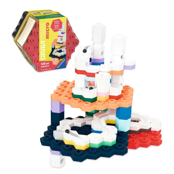 Ravensburger 12020021 GraviTrax micro - Rainbow (128 pc)