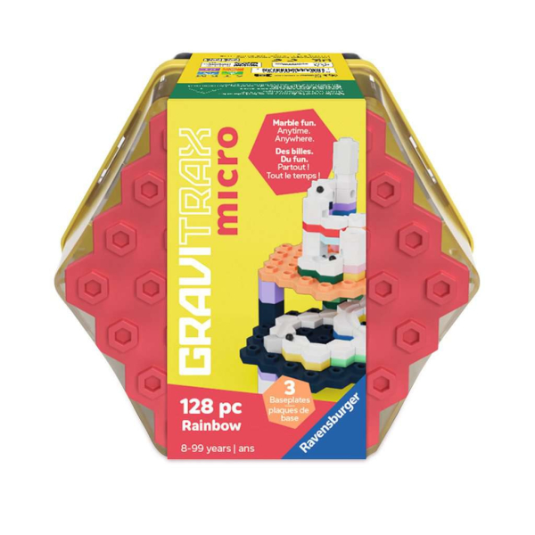 Ravensburger 12020021 GraviTrax micro - Rainbow (128 pc)
