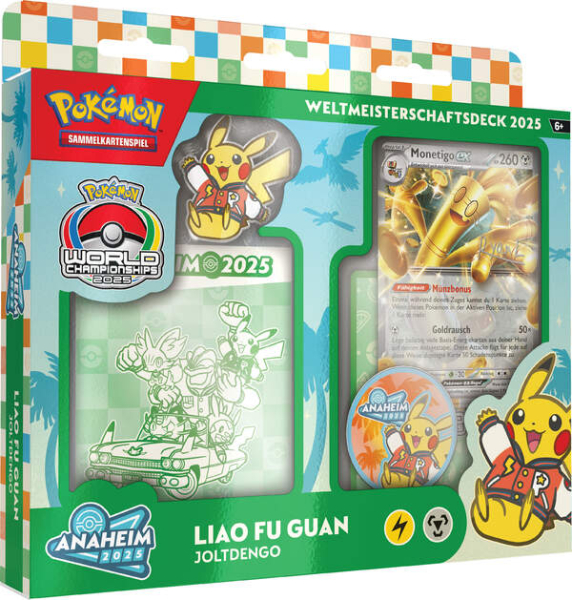 Pokemon Weltmeisterschaftsdeck 2025
