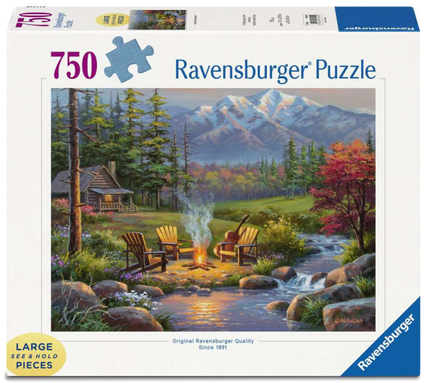 Ravensburger 16445 Puzzle 750 Teile - Lagerfeuer Romantik