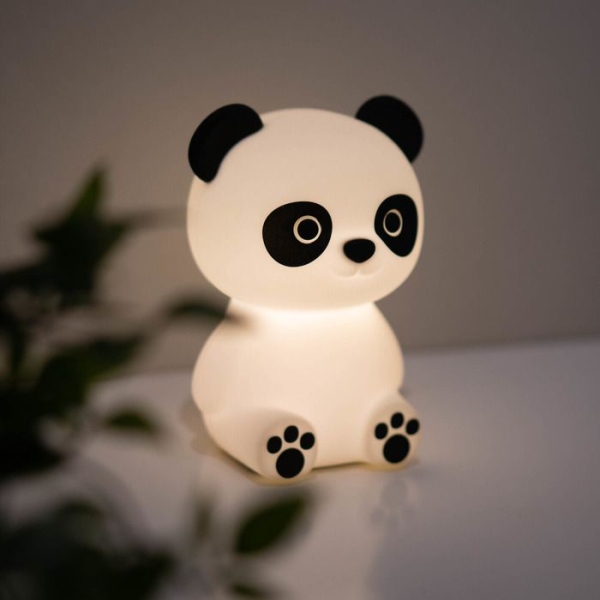 MegaLight 185862 - LED Kinder Nachtlicht PADDY PANDA RGB dimmbar mit Timer