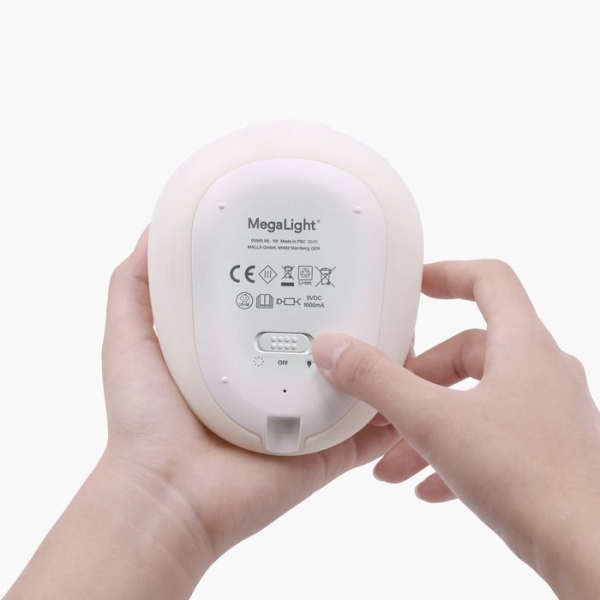 MegaLight 185965 - LED Kindernachtlicht MOMO MOON RGB dimmbar