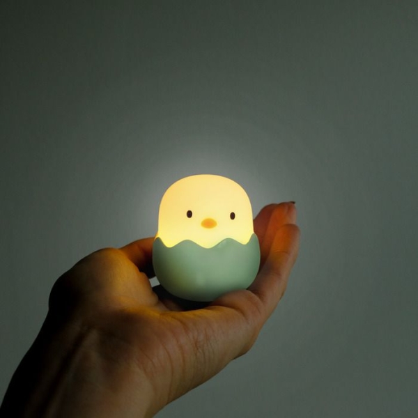 MegaLight 187421 - LED-Nachtlicht "BABY EGGY" Mintgrün Akkubetrieb