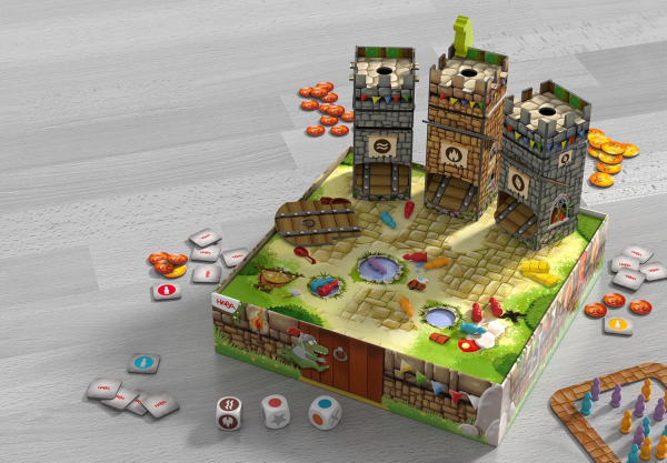 HABA 2011721001 Rumpelritter & Das große Drachen-Spektakel