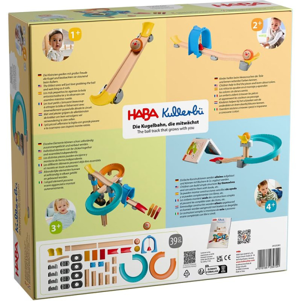 HABA 2012252001 Kullerbü Kugelbahn Step-By-Step