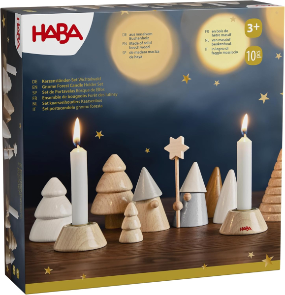 HABA 2012293001 Kerzenständer-Set Wichtelwald