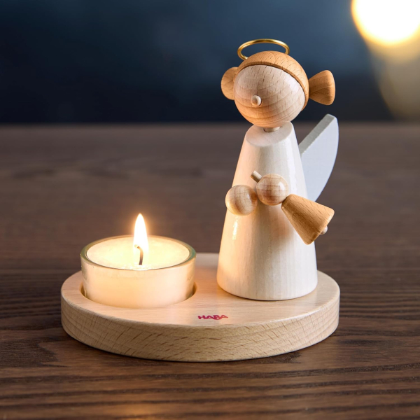HABA 2012297001 - Engel mit Teelicht