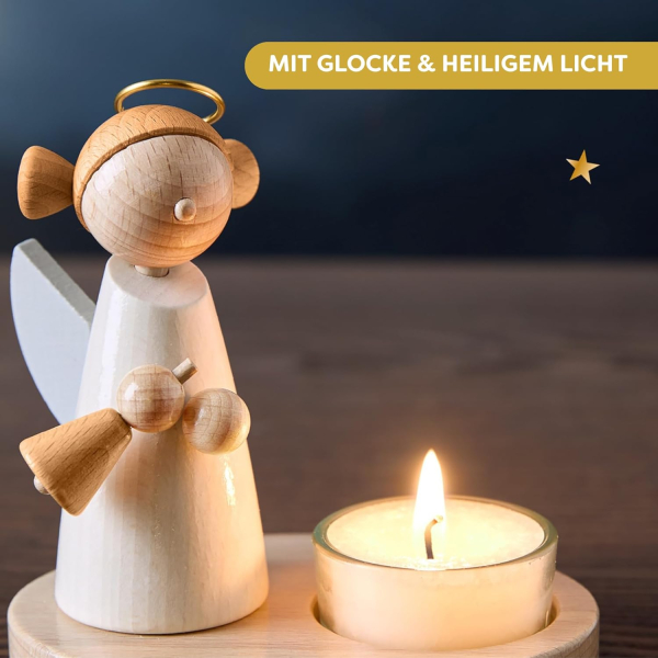 HABA 2012297001 - Engel mit Teelicht