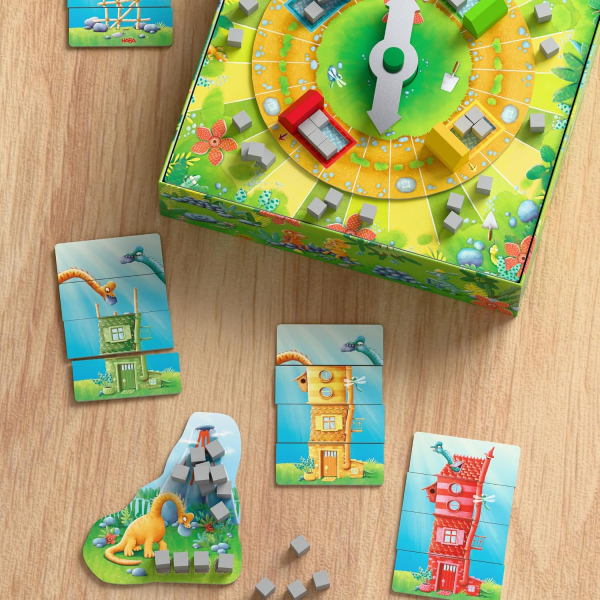 HABA 2013073001 Kinderspiel - Der Dino-Bautrupp