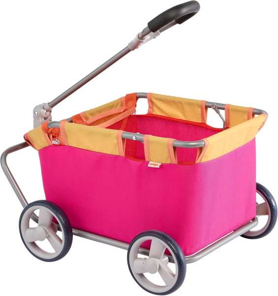 HABA 2014040001 Puppen-Bollerwagen – Beere