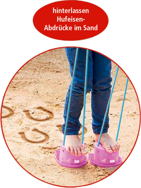 Spiegelburg 22556 Pferdefreunde - Hufeisen-Stelzen