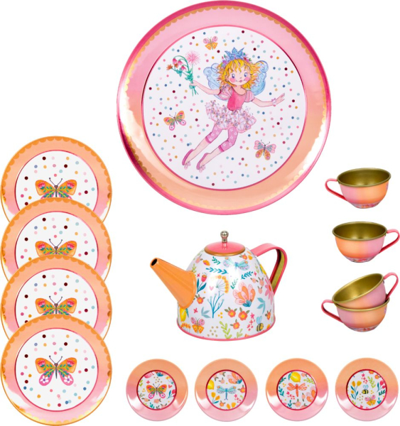 Spiegelburg 22775 Spielgeschirr - Prinzessin Lillifee (aus Metall)