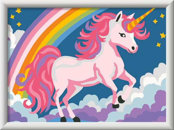 Ravensburger 23996 Malen nach Zahlen - Pinkes Einhorn