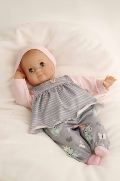Schildkröt 2432510 Babypuppe - Schlummerle 32 cm mit blauen Schlafaugen