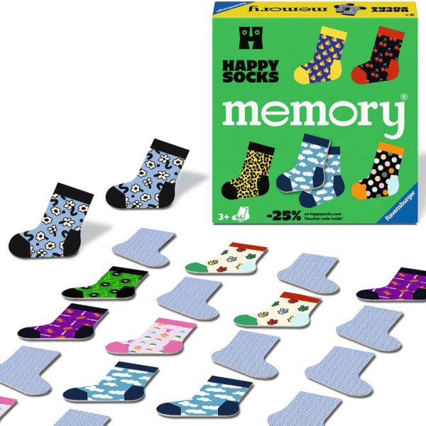 Ravensburger 24702 - memory® Happy Socks