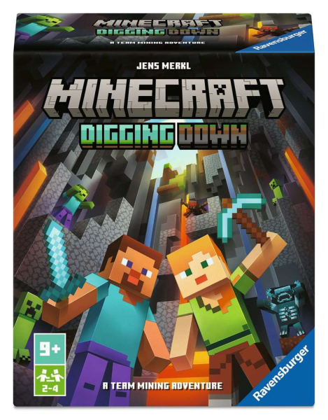 Ravensburger 24946 Kartenspiel - Minecraft: Digging Down