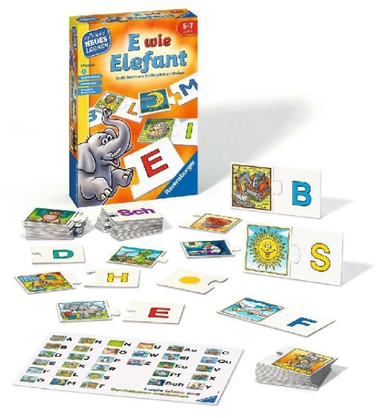 Ravensburger 24951 Lernspiel - E wie Elefant