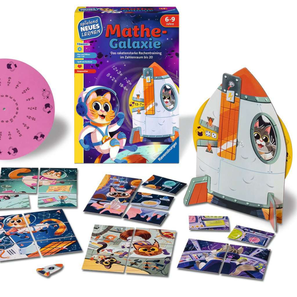 Ravensburger 24970 Lernspiel - Mathe-Galaxie