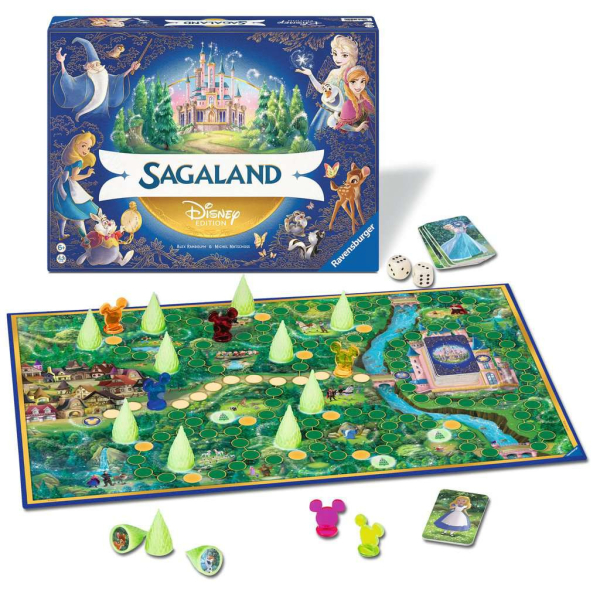 Ravensburger 25121 Familienspiel - Disney Sagaland