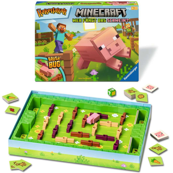 Ravensburger 25186 Kinderspiel - Minecraft Kakerlakak