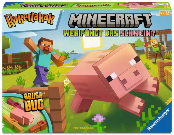 Ravensburger 25186 Kinderspiel - Minecraft Kakerlakak