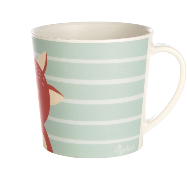Sigikid 25359 Kinder Tasse Fuchs - 4 Freunde, rPET