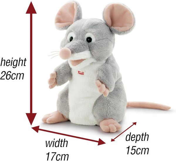 Trudi 29913 Handpuppe - Maus