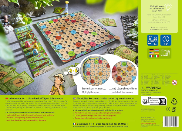 HABA 303717 Lernspiel - Abenteuer 1x1