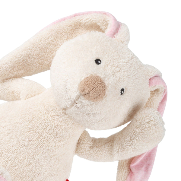 Sigikid 31056 Kuscheltier Hase, Baumwolle & Kapok - Natural Friends