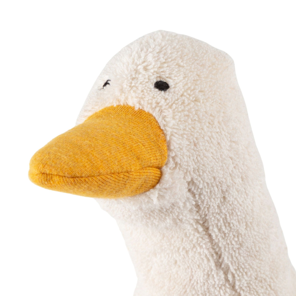 Sigikid 31058 Kuscheltier Ente, Baumwolle & Kapok - Natural Friends