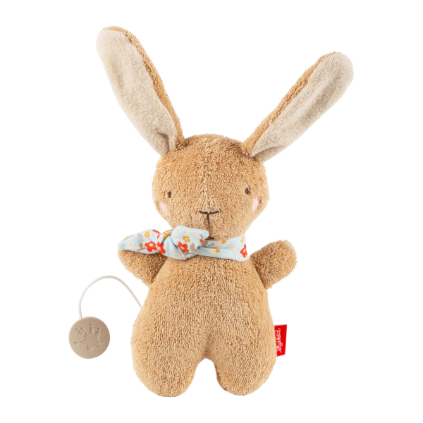 Sigikid 31271 Baby Mini Spieluhr Hase - braun