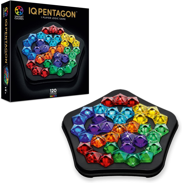 SMART GAMES 313 - Knobelspiel IQ Pentagon
